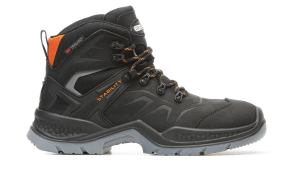Trzewiki EXENA EVEREST BLACK S7L CI LG FO SR – Wysokie Trzewiki Ochronne Trekkingowe ze Skóry Nubukowej, Podnoskiem T-Lite 200 J, Wkładką Antyprzebiciową PL 1100 N i Membraną Thinsulate